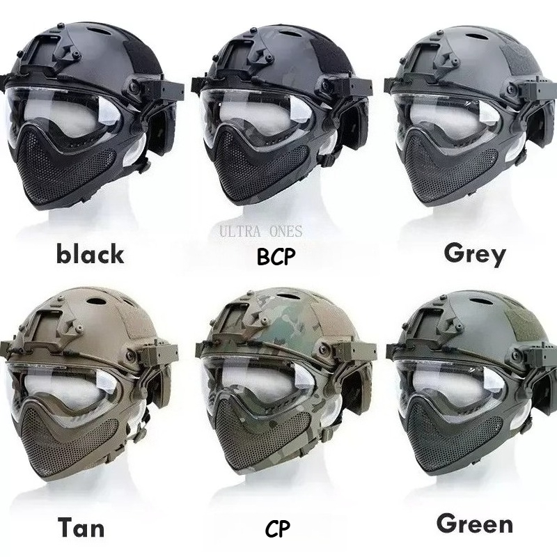 Tactical Full-covered Helmet A - Hunting Outdoor Game recension och pris