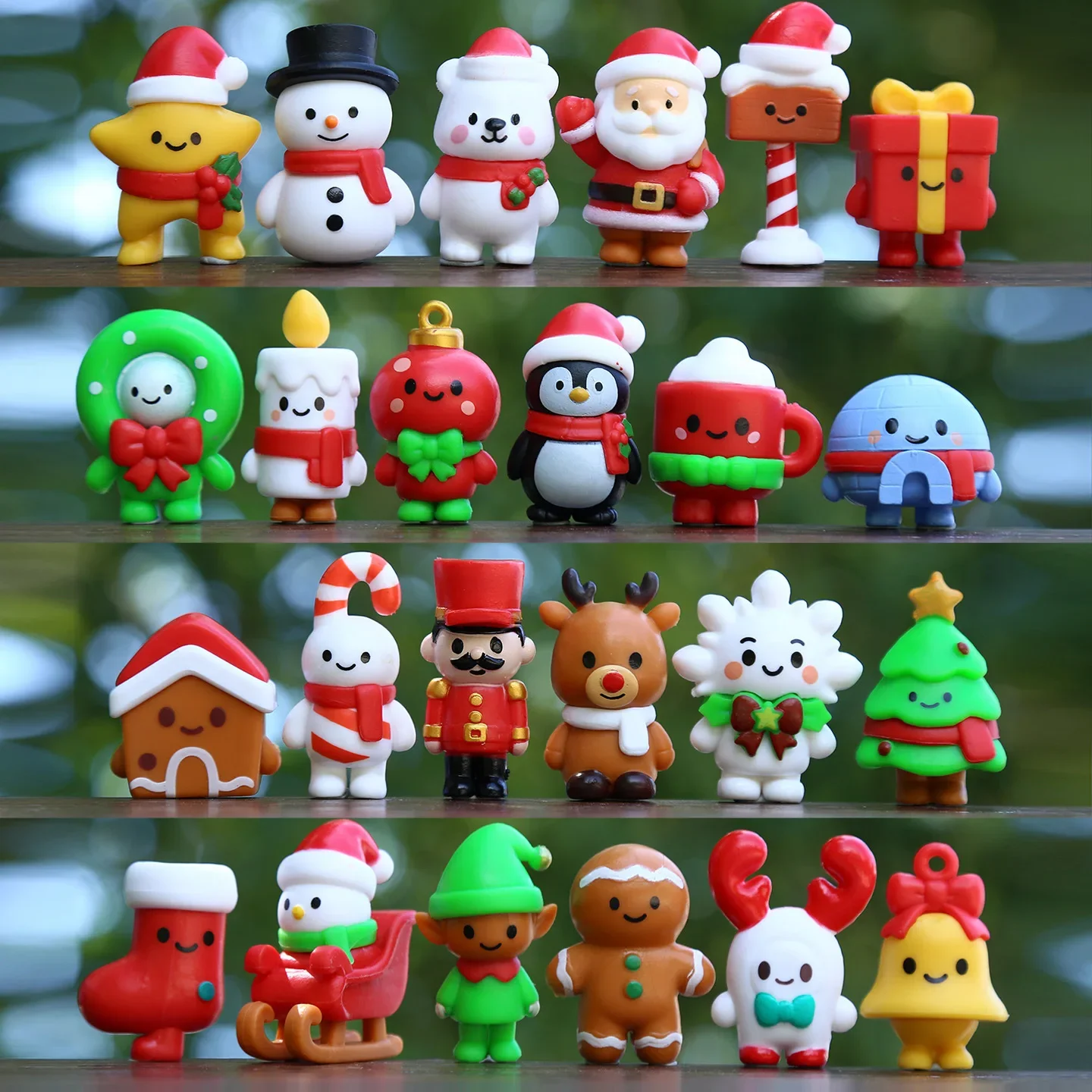 24Pcs Mini Christmas Action Fi - Elk Bugle Call recension och pris