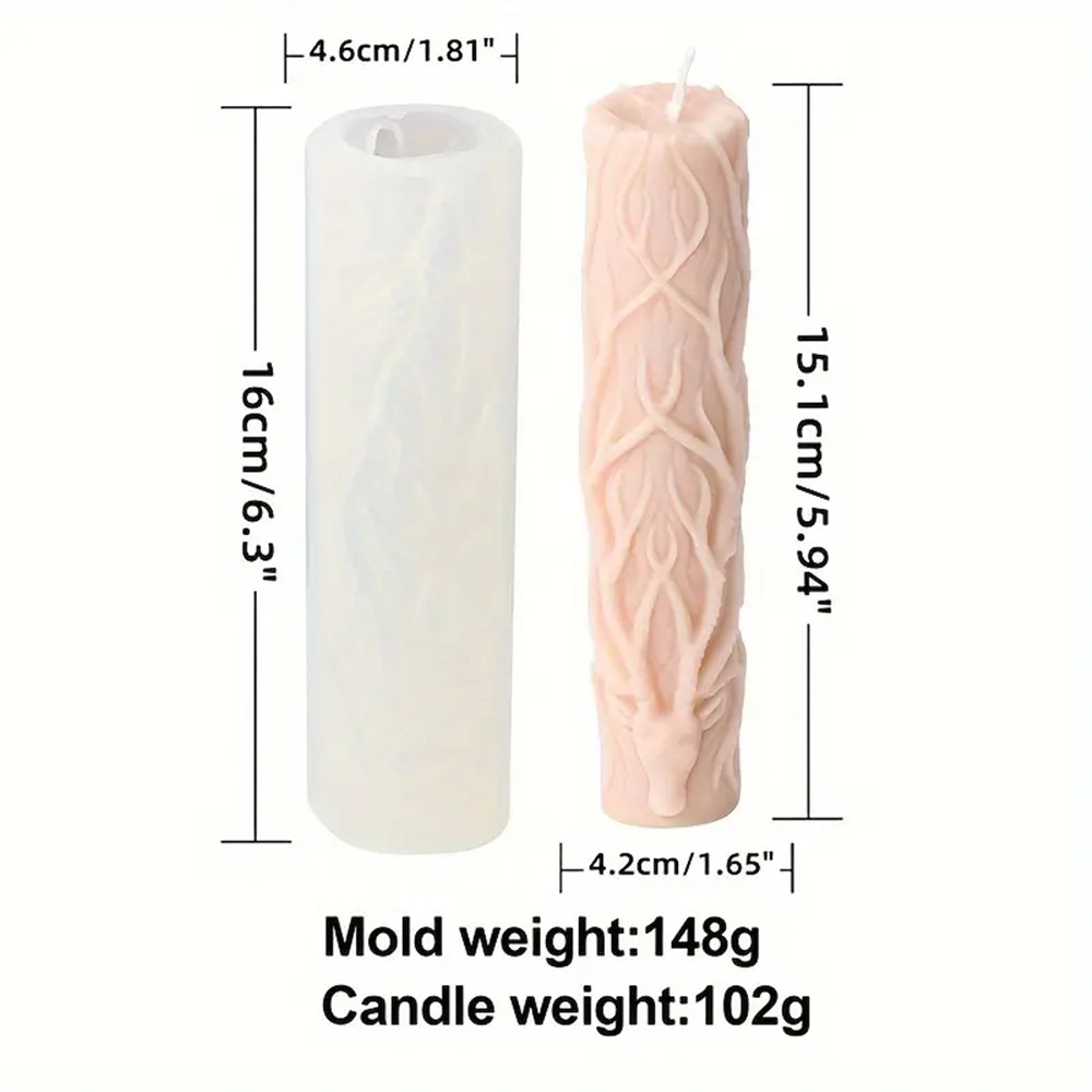 3D Reindeer Antle Pillar Candl - Elk Bugle Call recension och pris