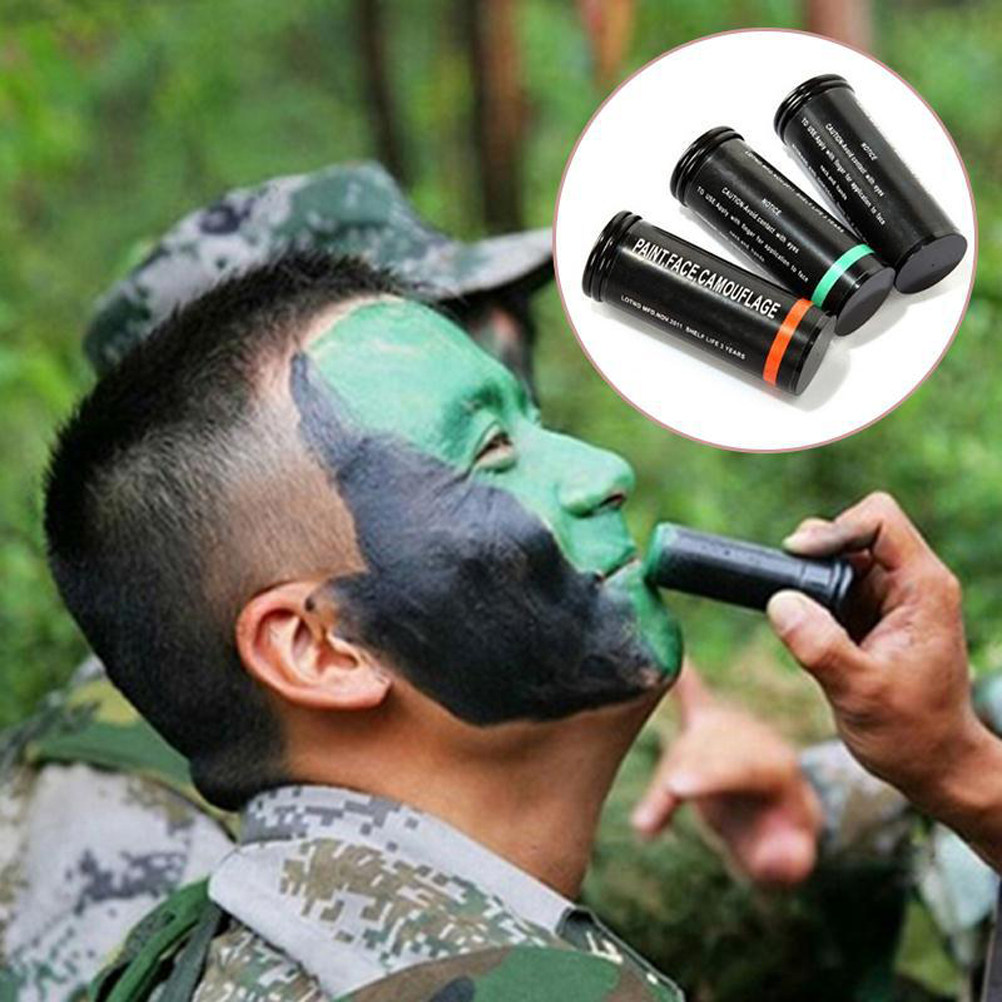 3Pcs Camo Face Paint Skin Frie - Camo Face Paint recension och pris