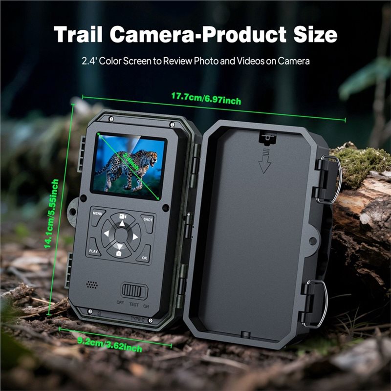Outdoor Trail Hunting Camera 1 - Trail Camera Infrared recension och pris