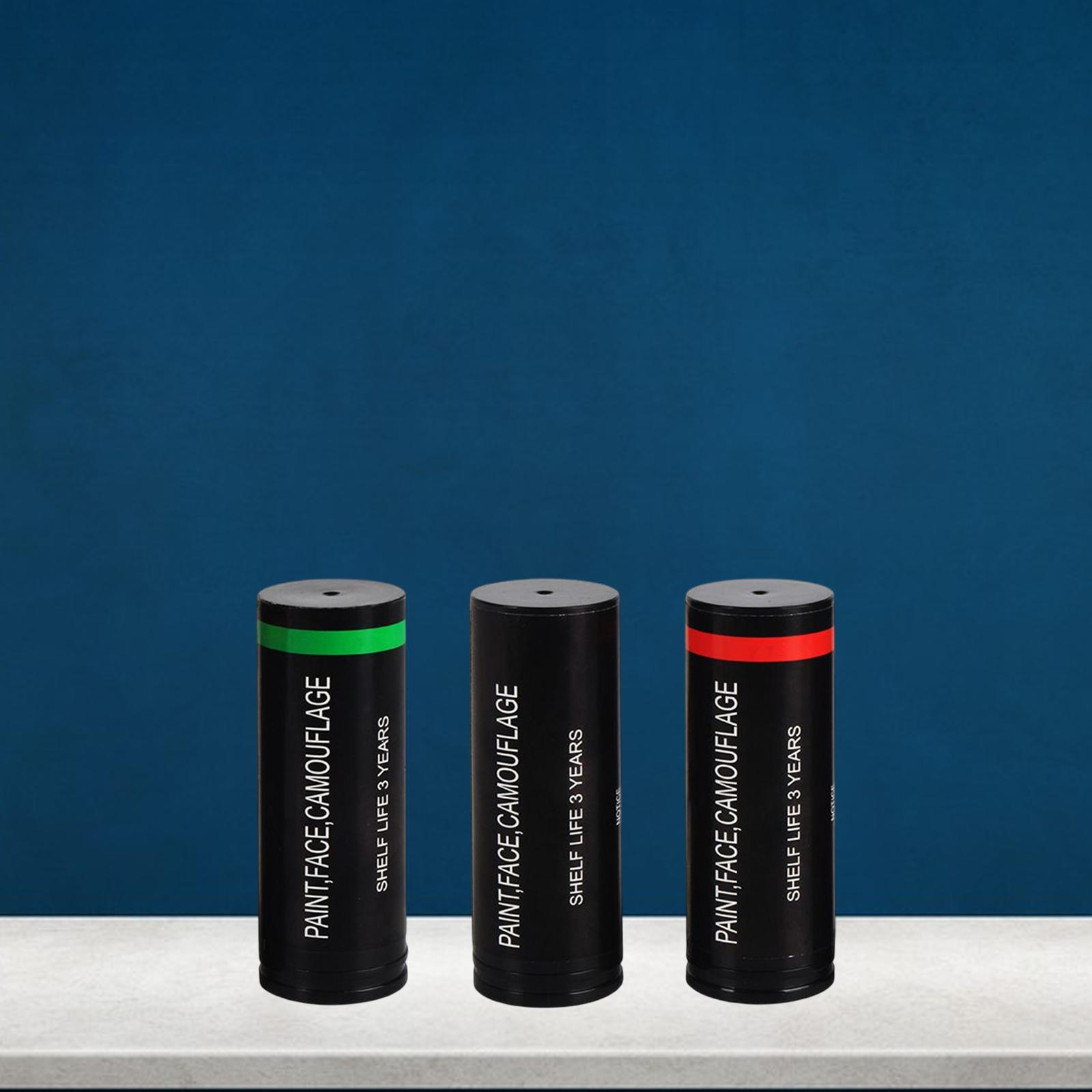 3x Red Black Camo Face , Body  - Camo Face Paint recension och pris