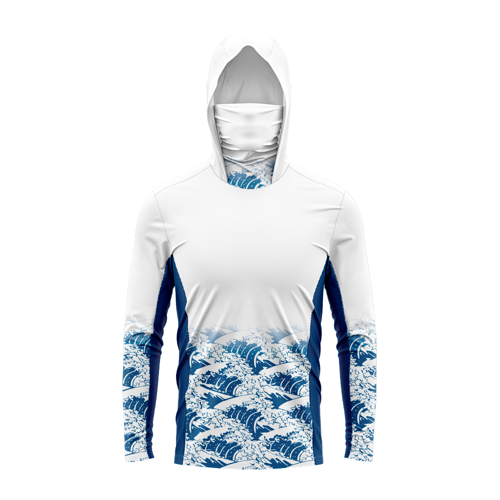 Men UPF50+ Sun Protection Fish - Outdoor Hunting Prints recension och pris