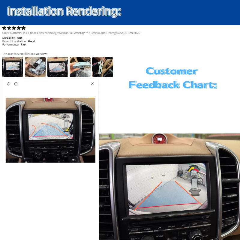 Front Rear View Backup Camera  - Trail Camera Infrared recension och pris